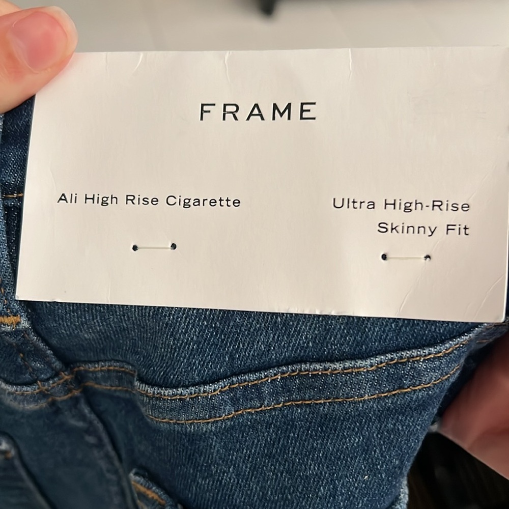 NEW Frame High Rise Jeans - Picture 3 of 4
